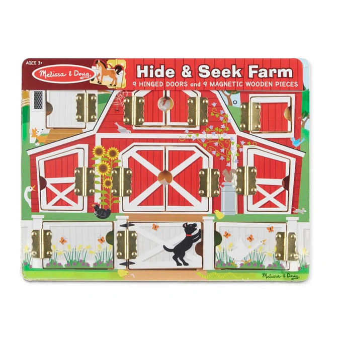 Magnetic Farm Hide and Seek Board