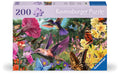 Hummingbirds & Butterflies 200 Pc Puzzle