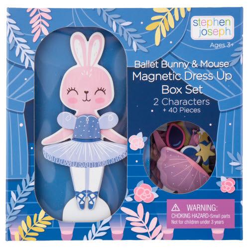 Magnetic Dress Up Box Set Bunny And Mouse