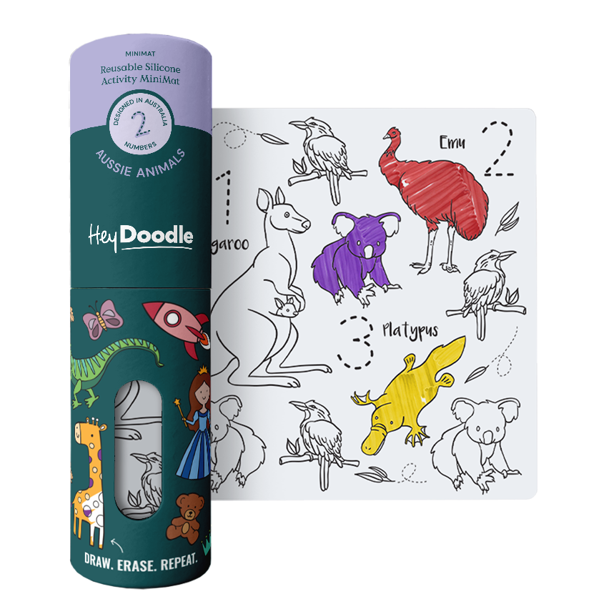 HeyDoodle Mini Aussie Animals