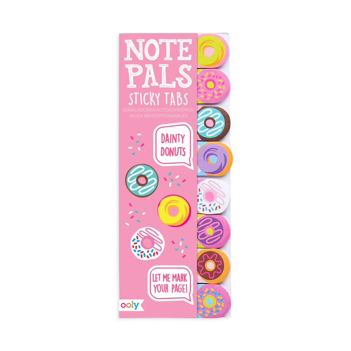 note Pals Sticky Tabs: Dainty Donuts