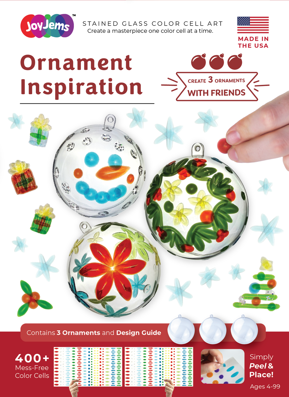 Joy Gems Ornament Inspiration