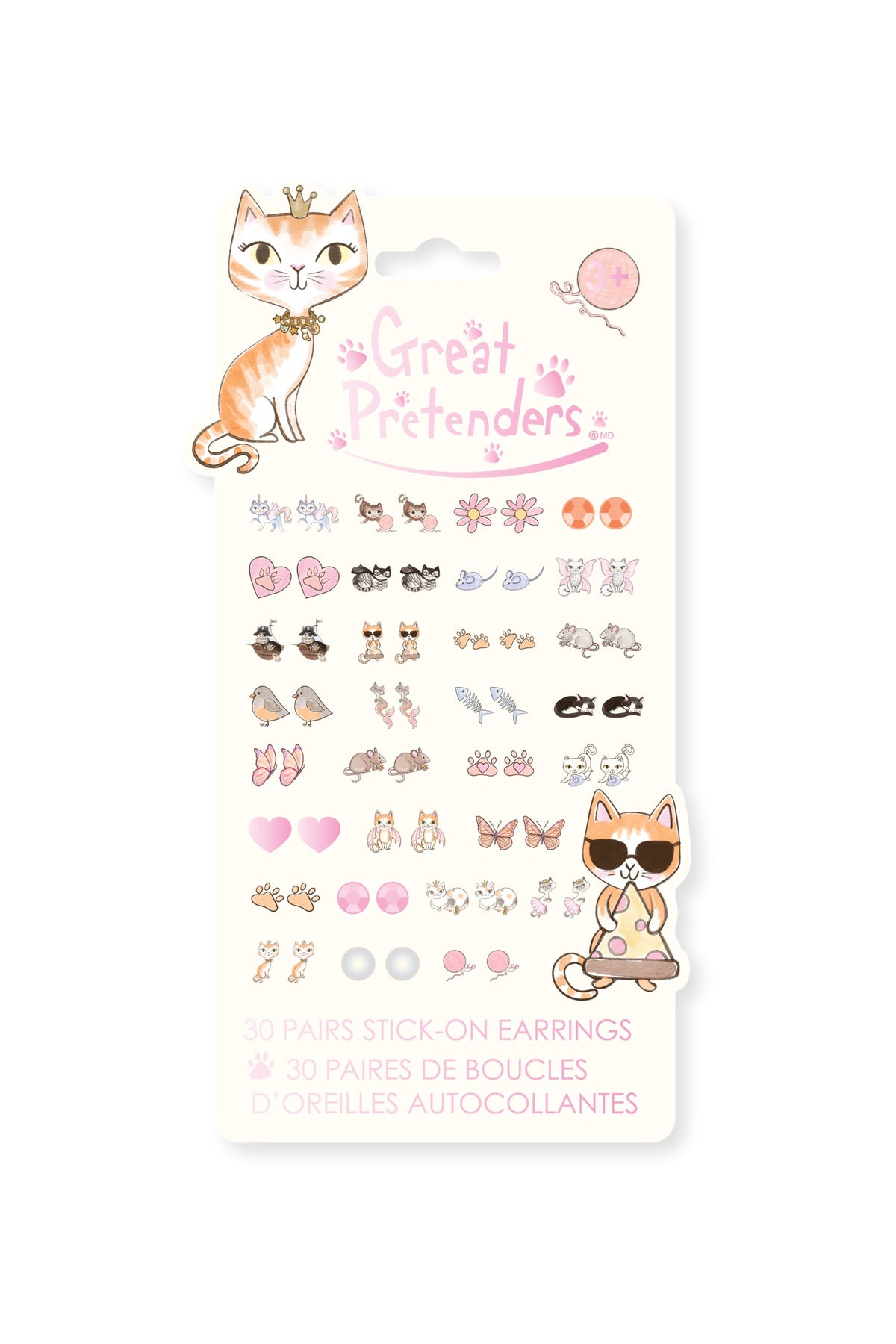 Paw some Sticker Earrings, 30 pairs