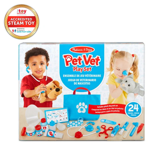 Examine and Treat Pet Vet Play Set