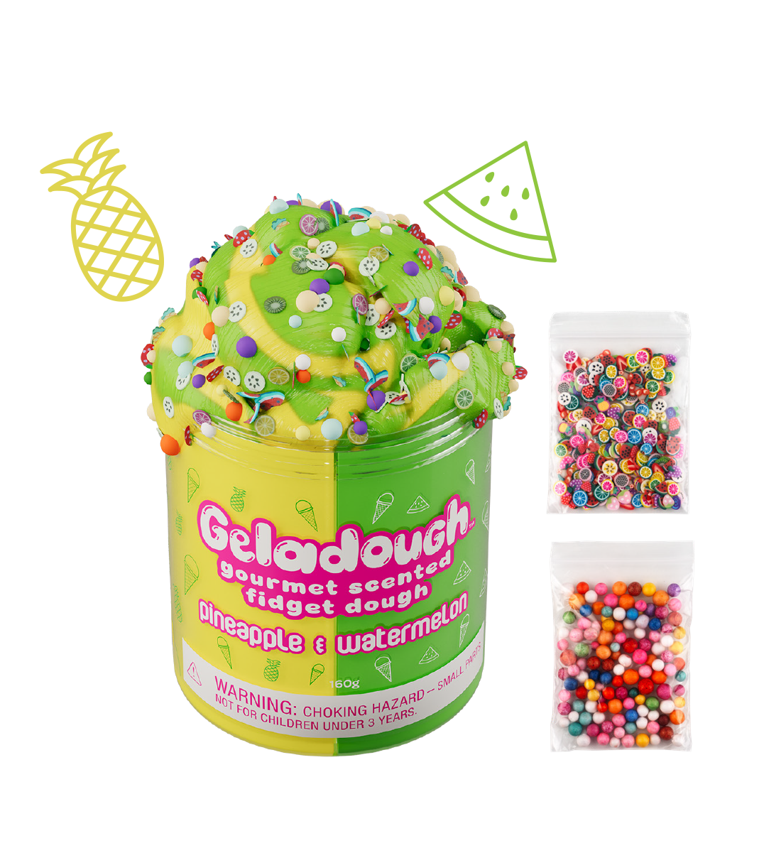 Geladough Pineapple Watermelon