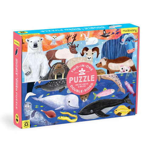 Puzzle 100 Double Side Arctic Above & Below