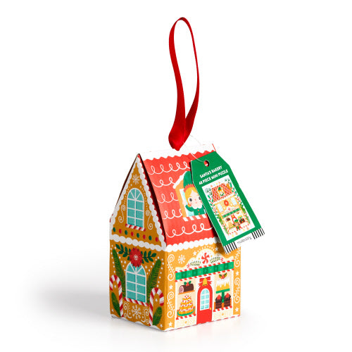 Puzzle Ornament Santa's Bakery