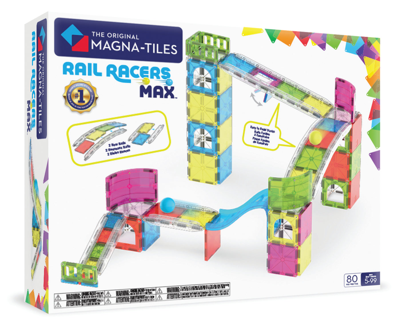 Rail Racers Max 80 Piece Set