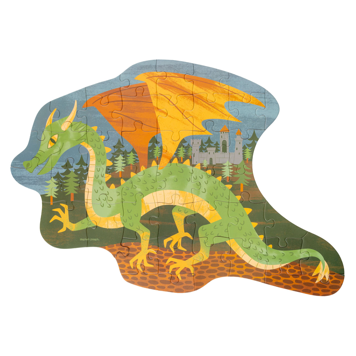 Shaped Jigsaw Puzzle Dragon