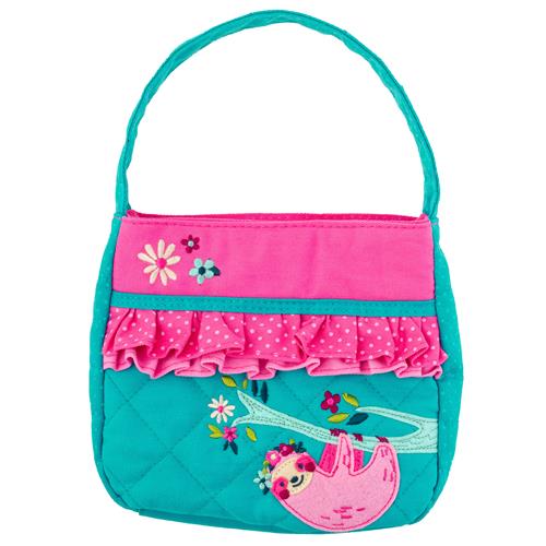 Stephen Joseph Quilted Purse   Sloth