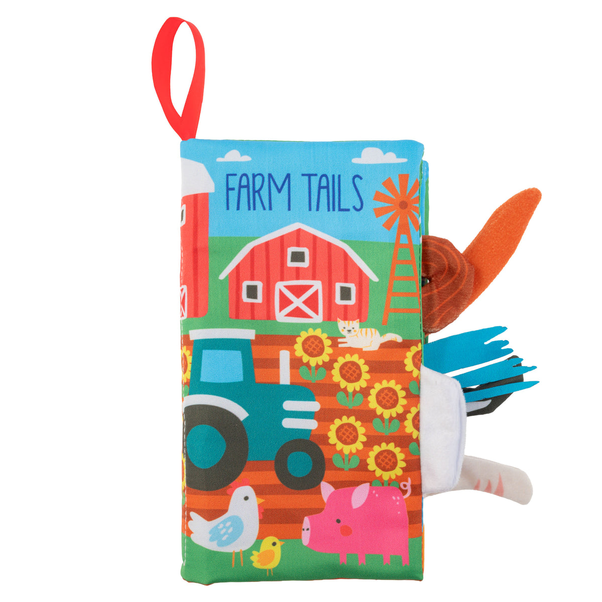 Soft Book With Tails Farm