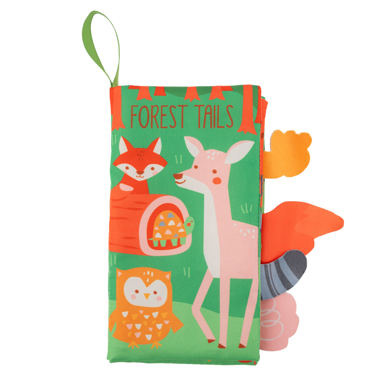 Soft Book With Tails Forest