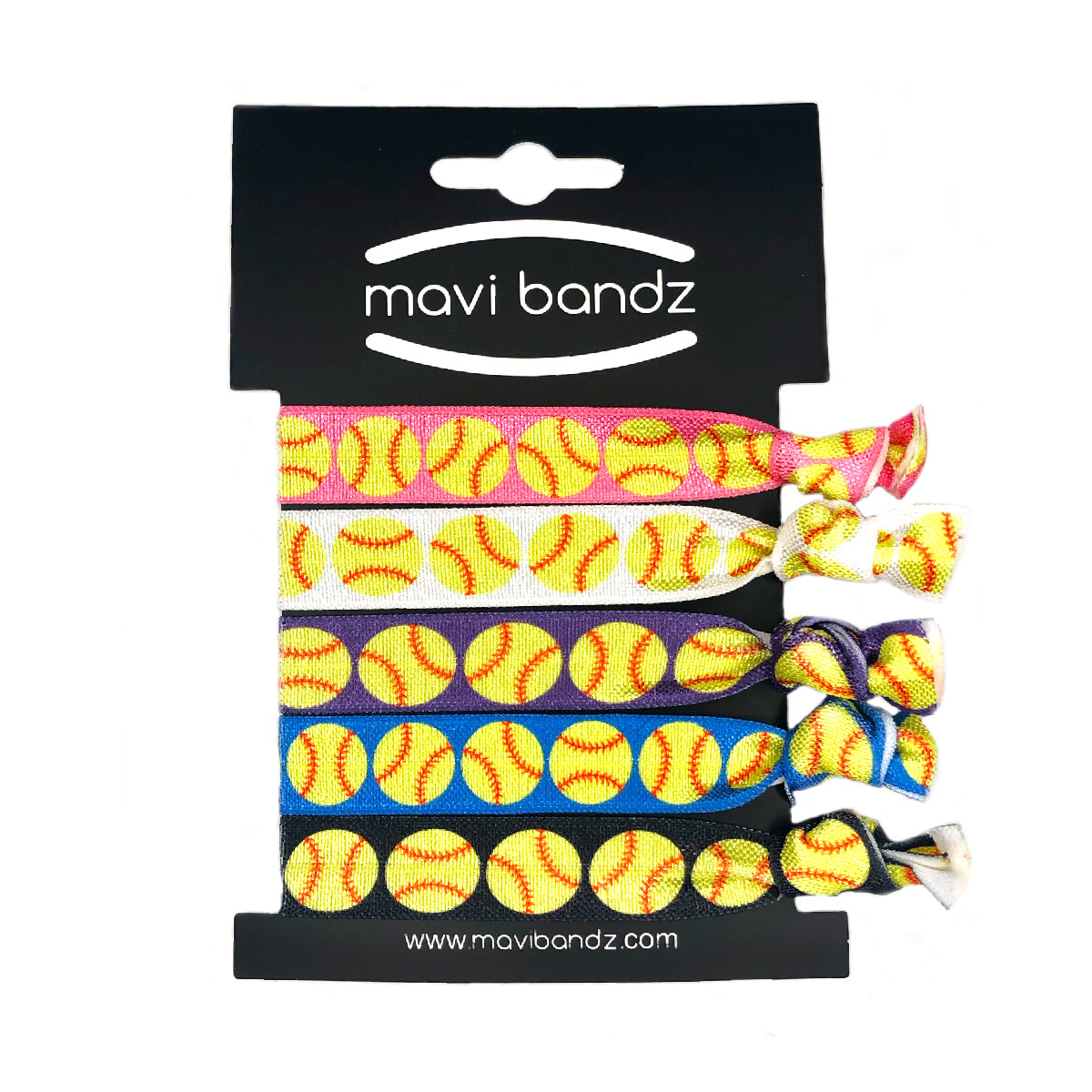 Softball Hair Ties