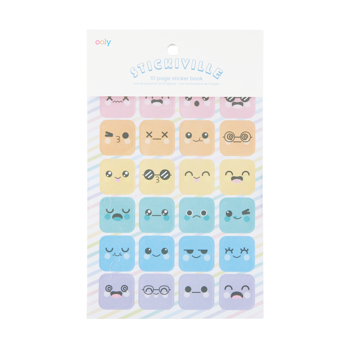 Stickiville Stickers: Cute Expressions Book