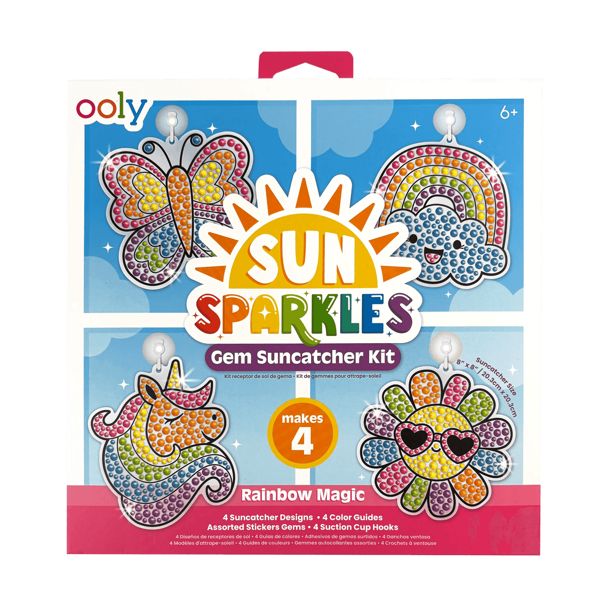 Sun Sparkles: Gem Suncatcher Kit   Rainbow Magic