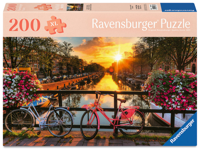 Sunset in Amsterdam 200 Pc Puzzle