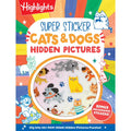 Highlights Super Sticker Cats & Dogs Hidden Pictures