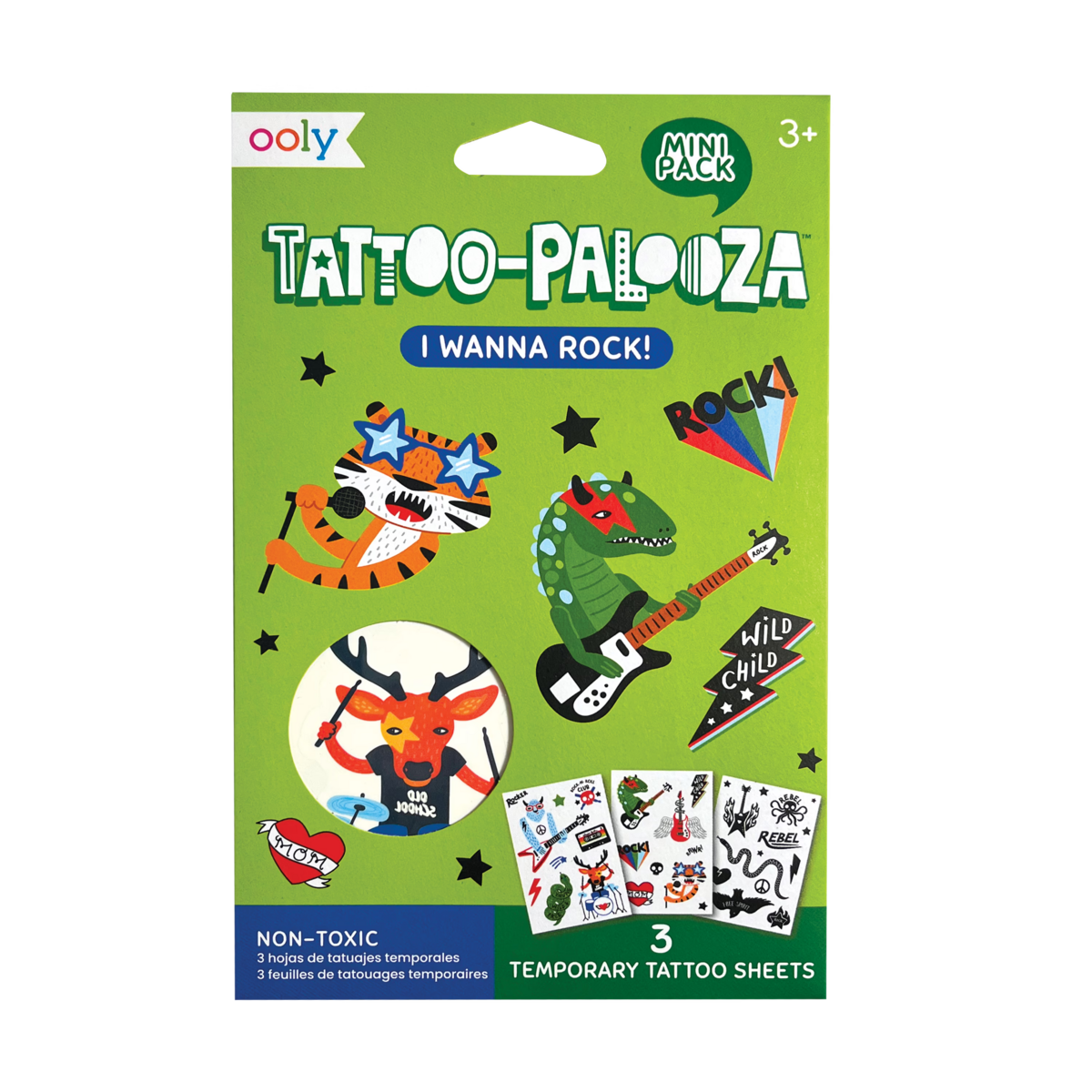 Tattoo Palooza Mini Tattoos   I Wanna Rock