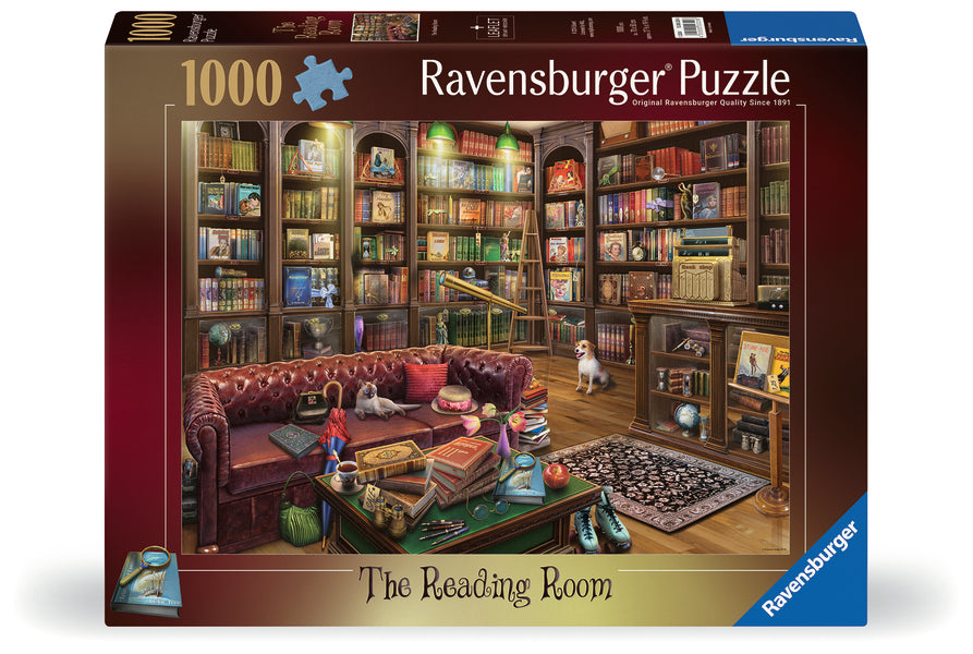 The Reading Room 1000 Pc Puzzle