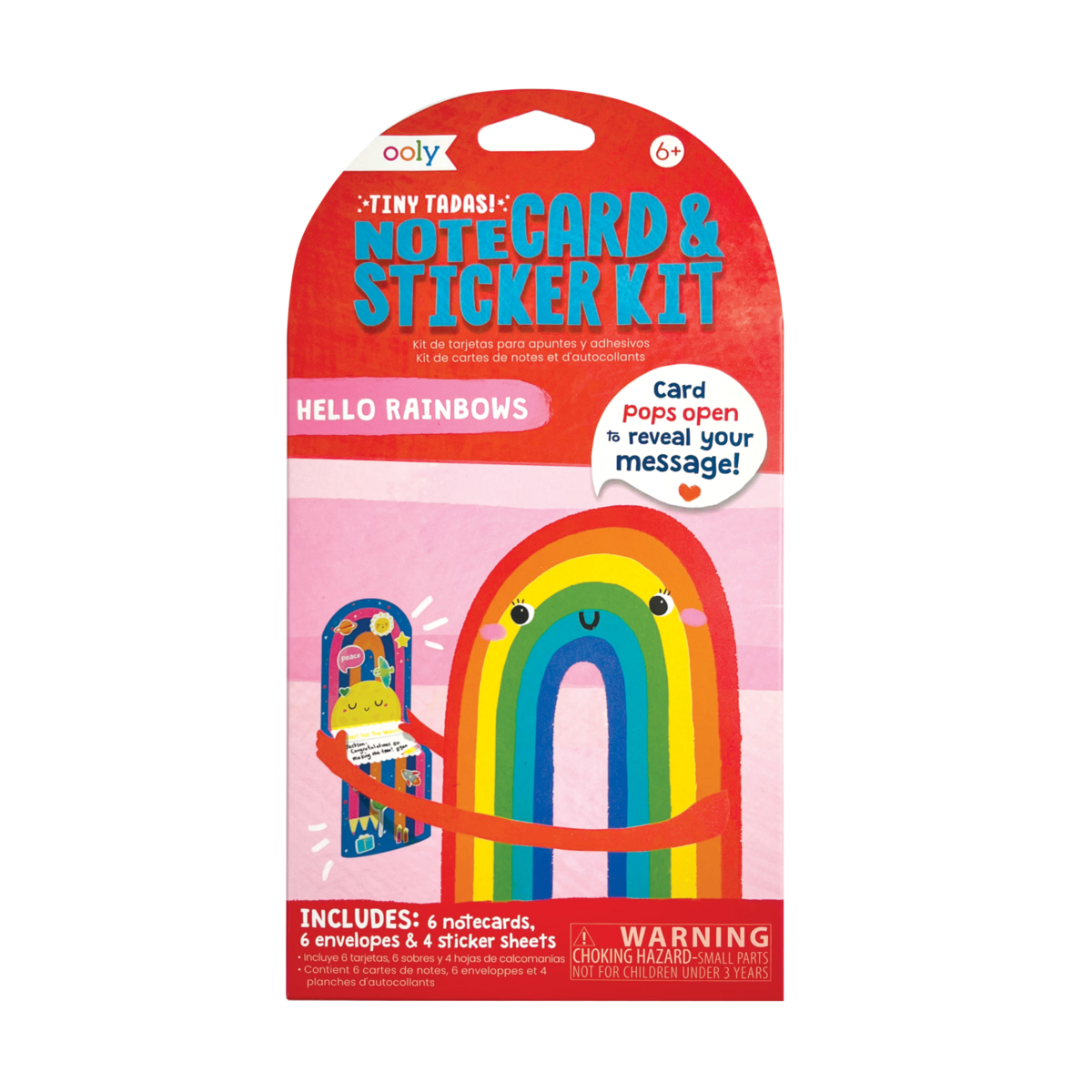 Tiny Tadas!: Notecards & Stickers Kit   Hello Rain