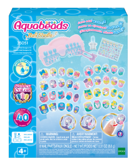 AquaBeads Unicorn Nail Designer Designer Set