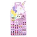 Unicorn Sticker Earrings, 30 pairs